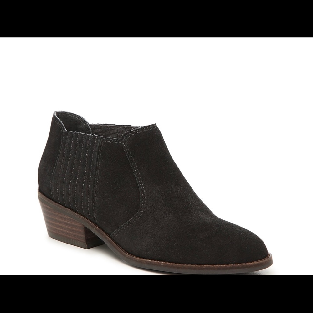 Lucky brand microsuede bootie